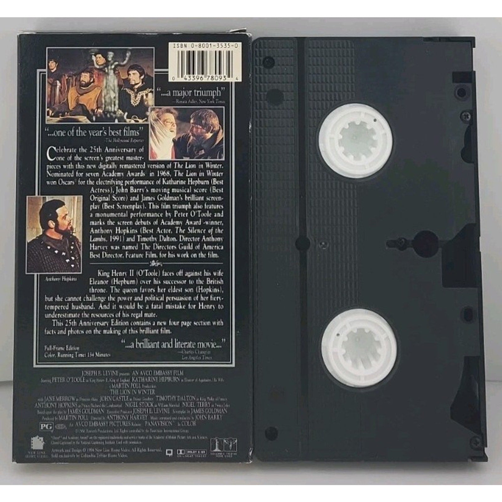 Lion in Winter, The - 25th Anniversary Edition (VHS, 1994)