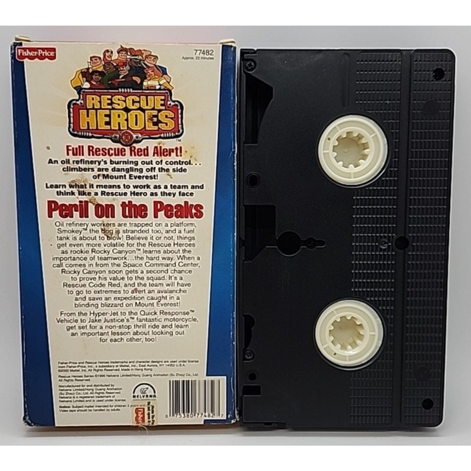 Rescue Heroes VHS - Peril on the Peaks - Kids Movie Fisher Price