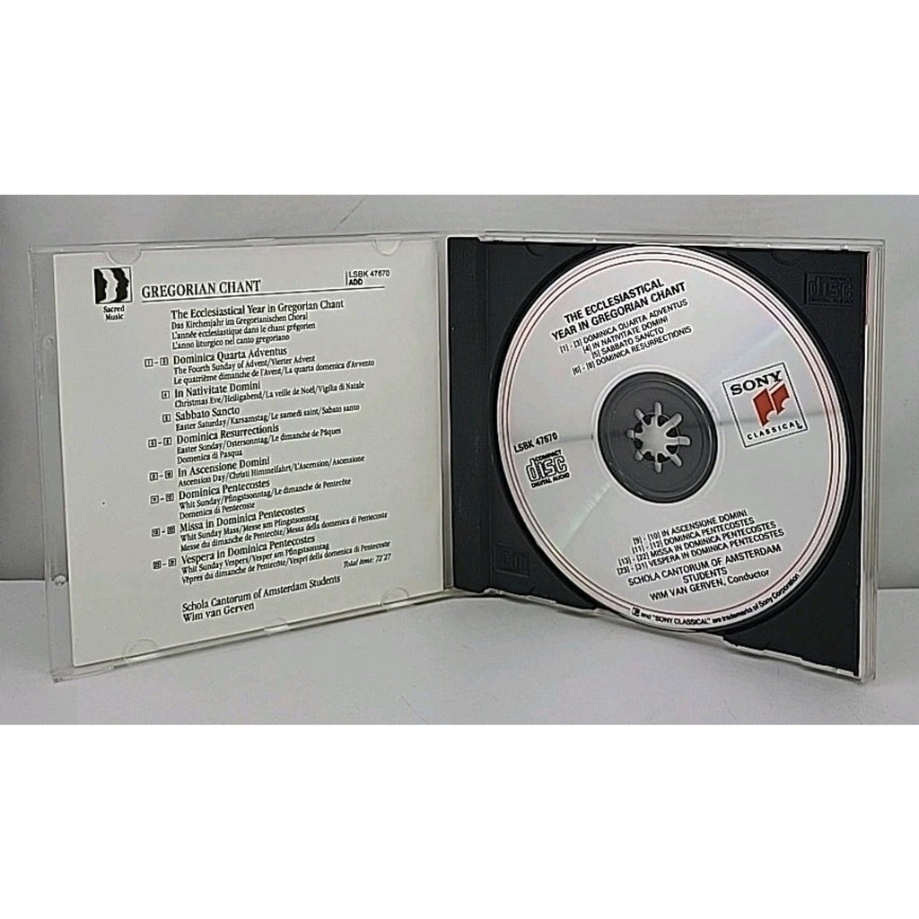 Gregorian Chant (CD, Jan-1992, Sony Music Distribution (USA))