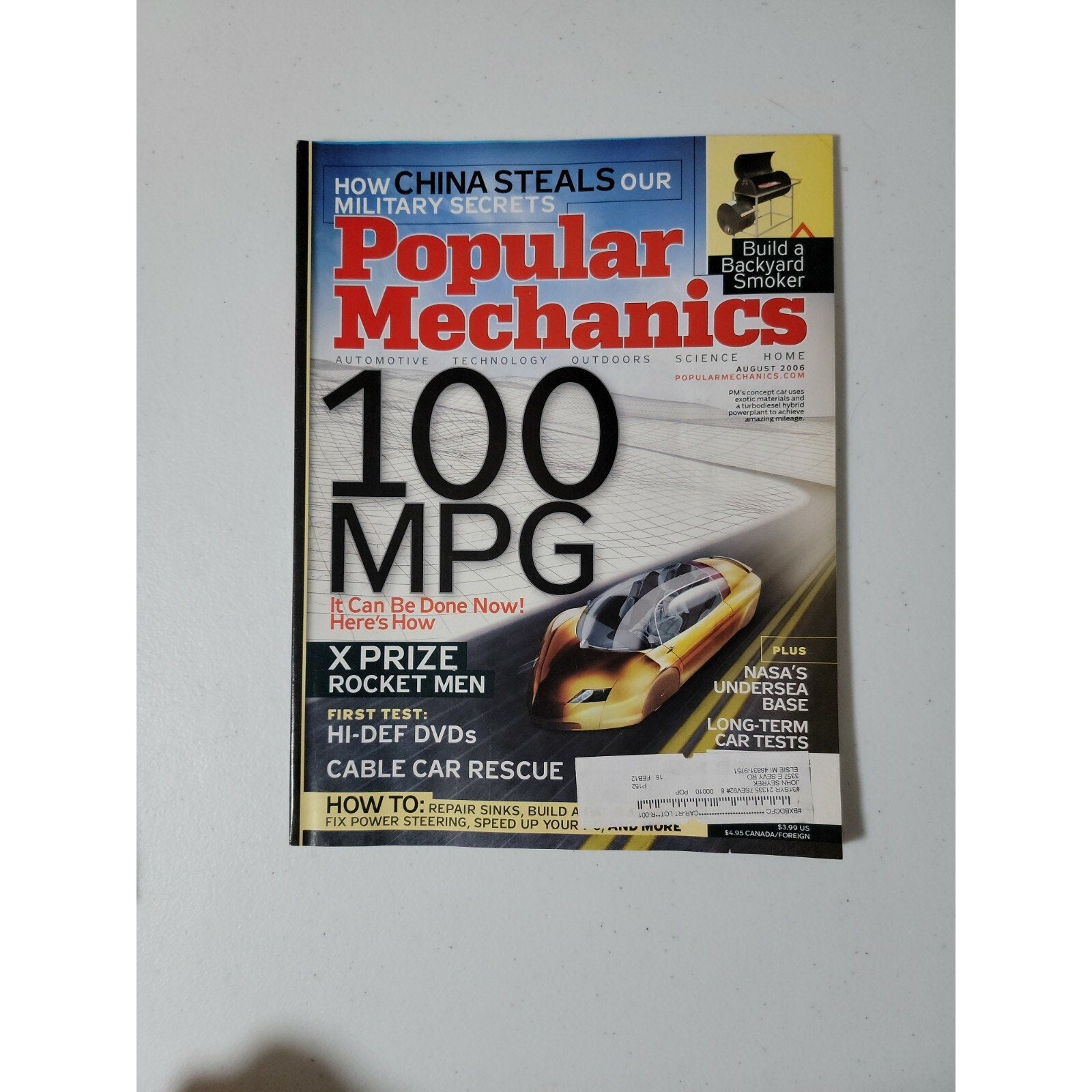 Popular Mechanics Magazine Lot 2006 (7/12)