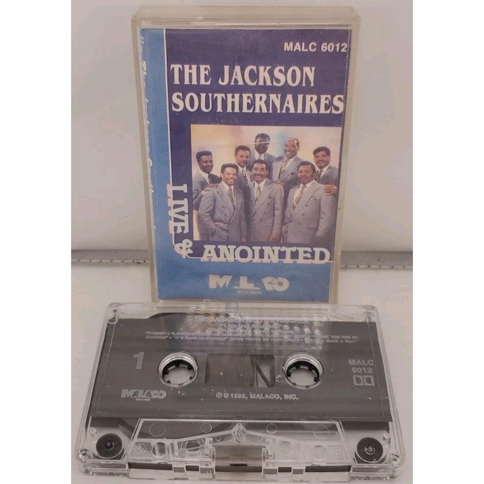 Live & Anointed by Jackson Southernaires (Cassette, 1992)