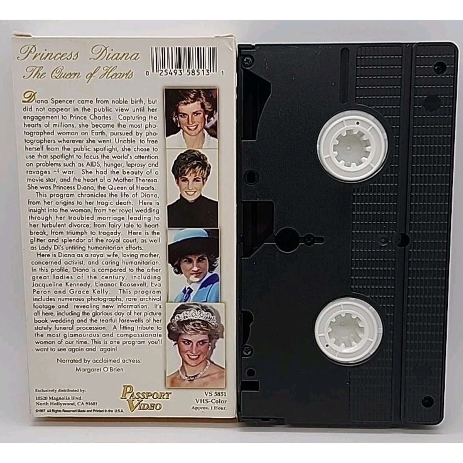 Princess Diana: The Queen of Hearts (VHS, 1998)