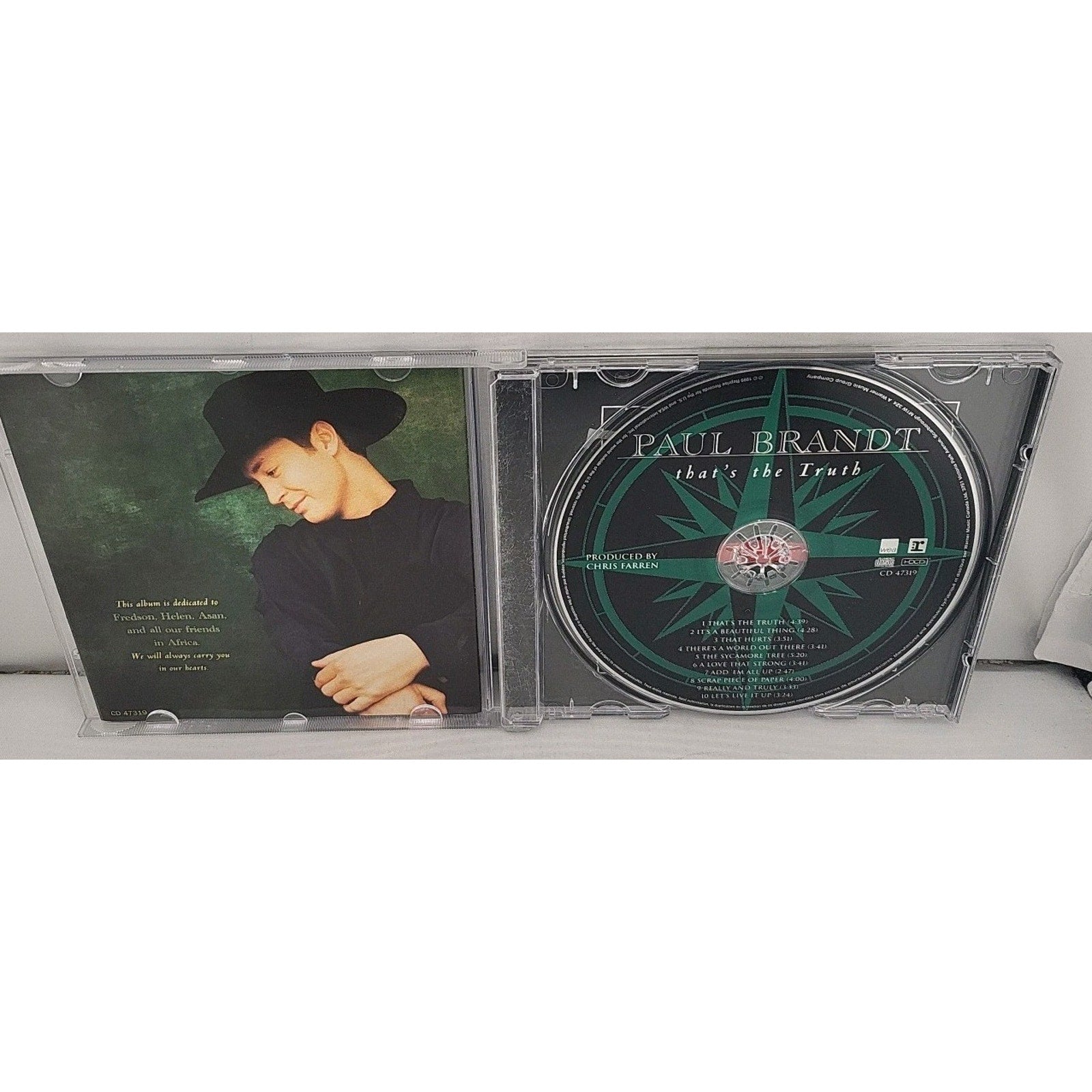That's the Truth by Paul Brandt (CD, 1999)