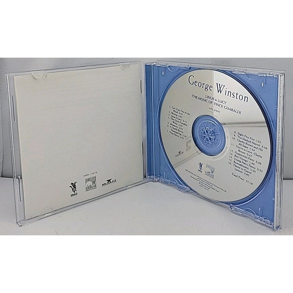 Linus & Lucy-Music of Vince Gu by George Winston (CD, 1996)