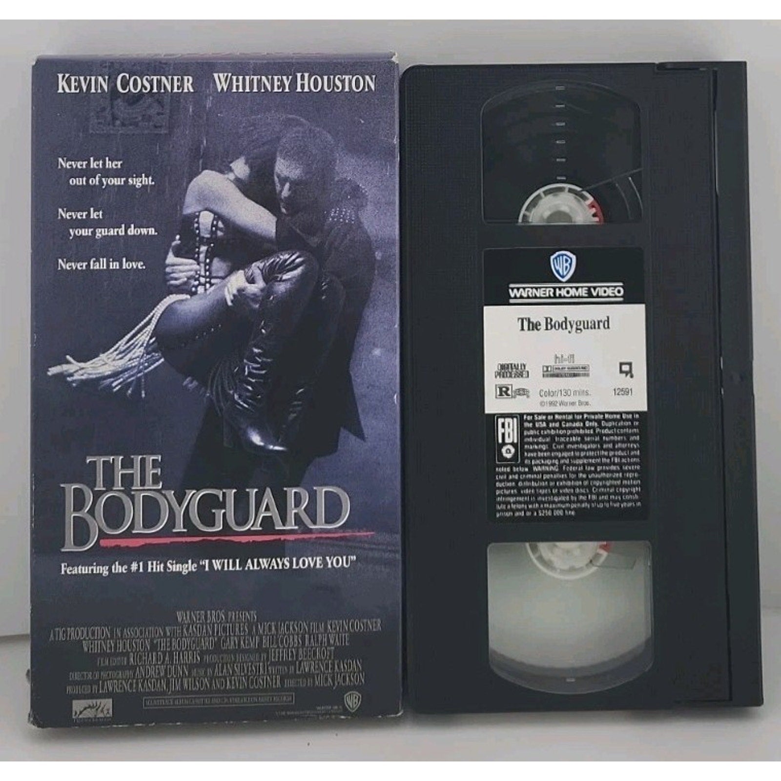 The Bodyguard (VHS, 1993)