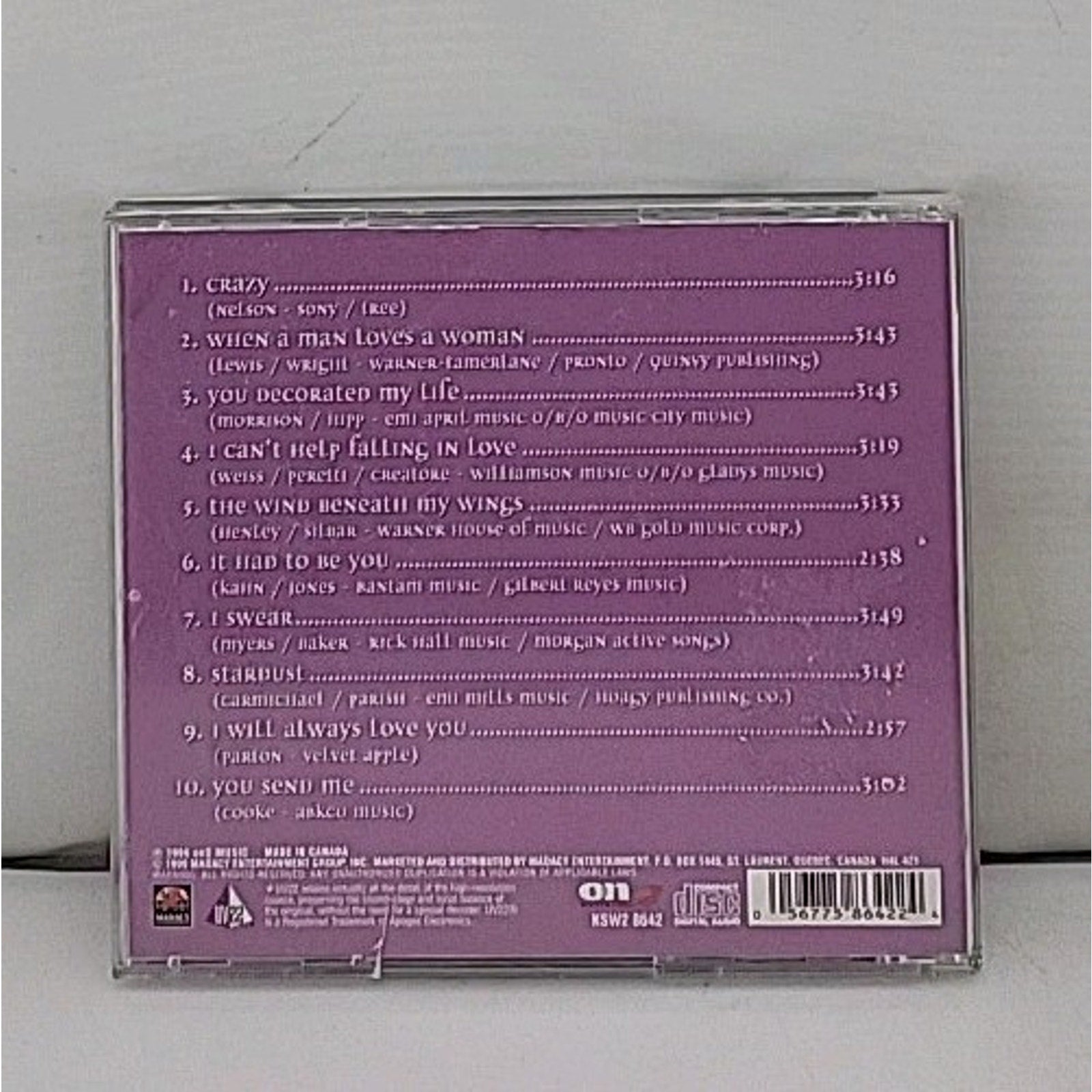 Kenny Rogers Love Songs CD
