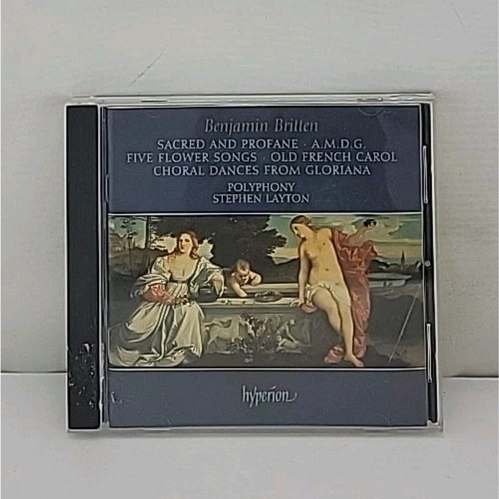 Benjamin Britten Sacred and Profane Five Flower Songs CD Polyphony