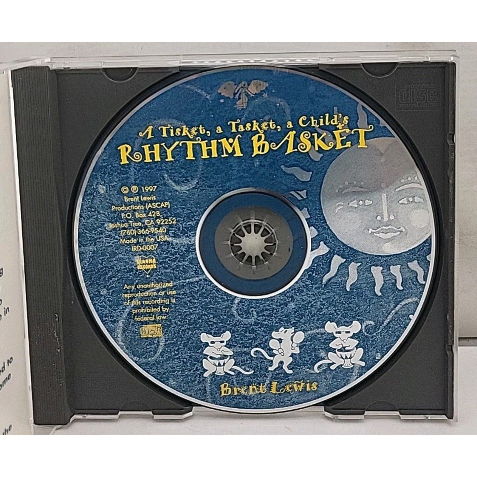 Tisket a Tasket a Ch by Brent Lewis (CD, 2000)