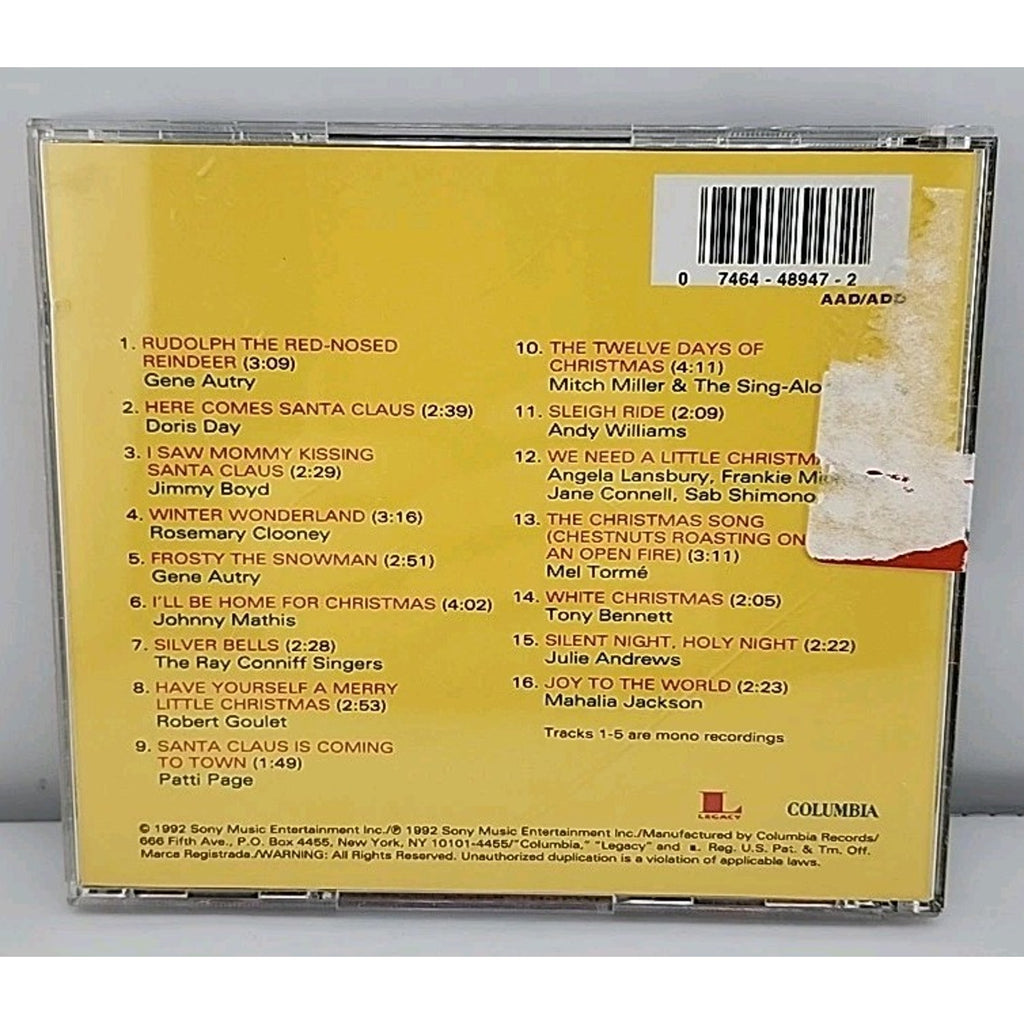 16 Most Requested Songs by Christmas Songs (CD, 1992)