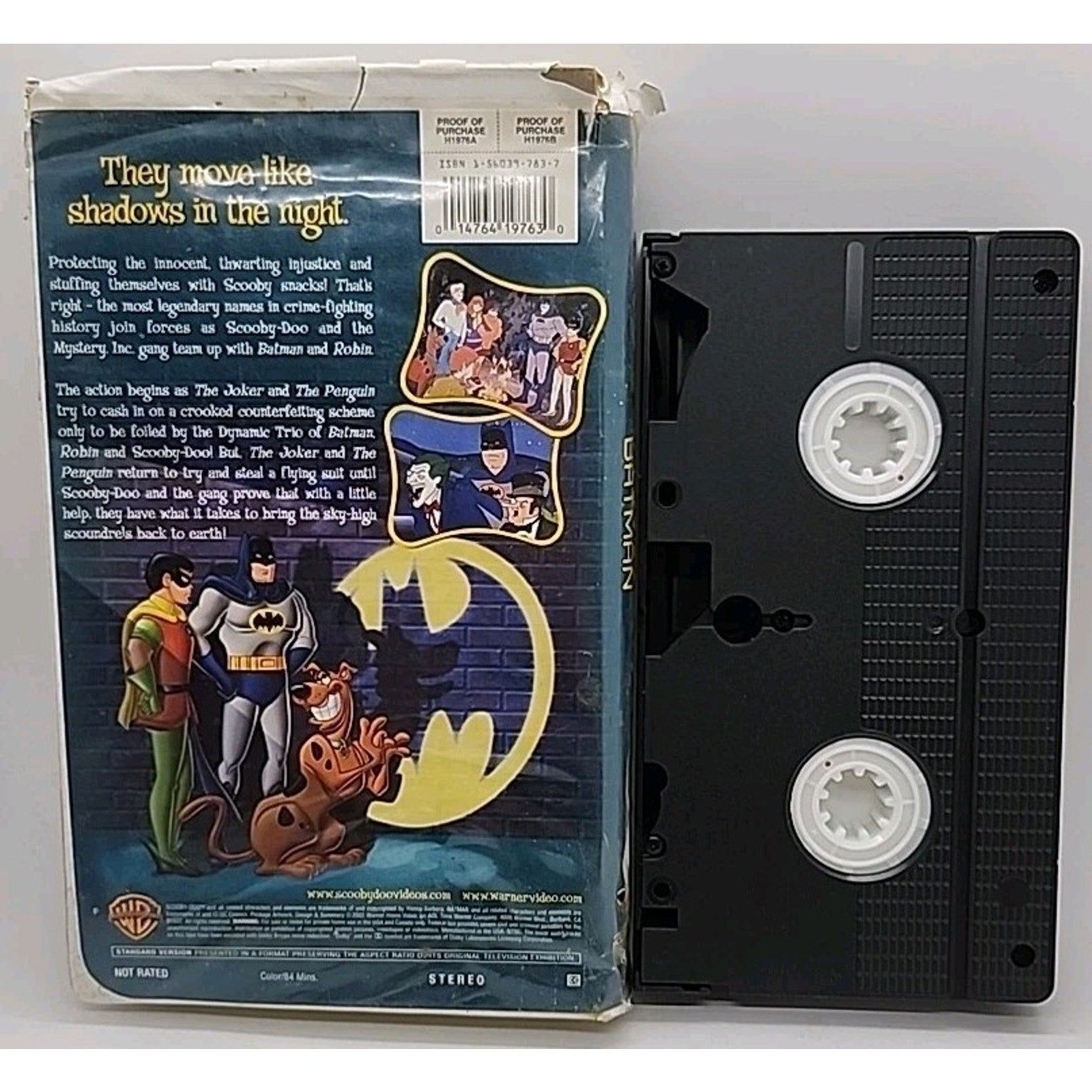 Scooby-Doo Meets Batman (VHS, 2002, Clamshell)