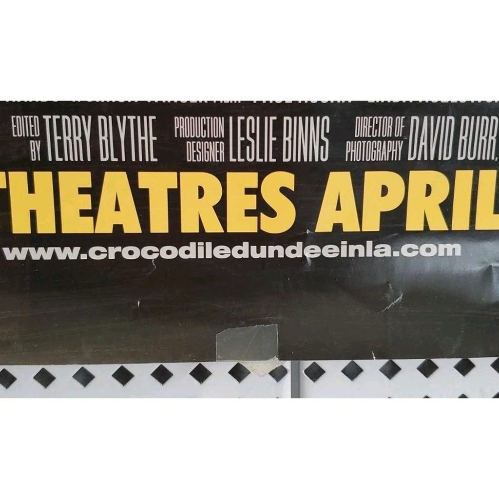 Crocodile Dundee In Los Angeles 2001 Double-Sided Movie Poster 27x40