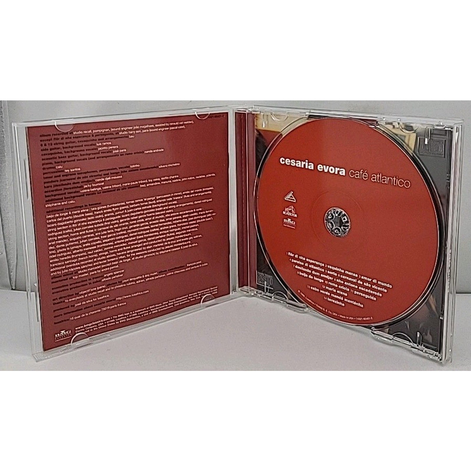 Cafe Atlantico by Cesaria Evora (CD, 1999)