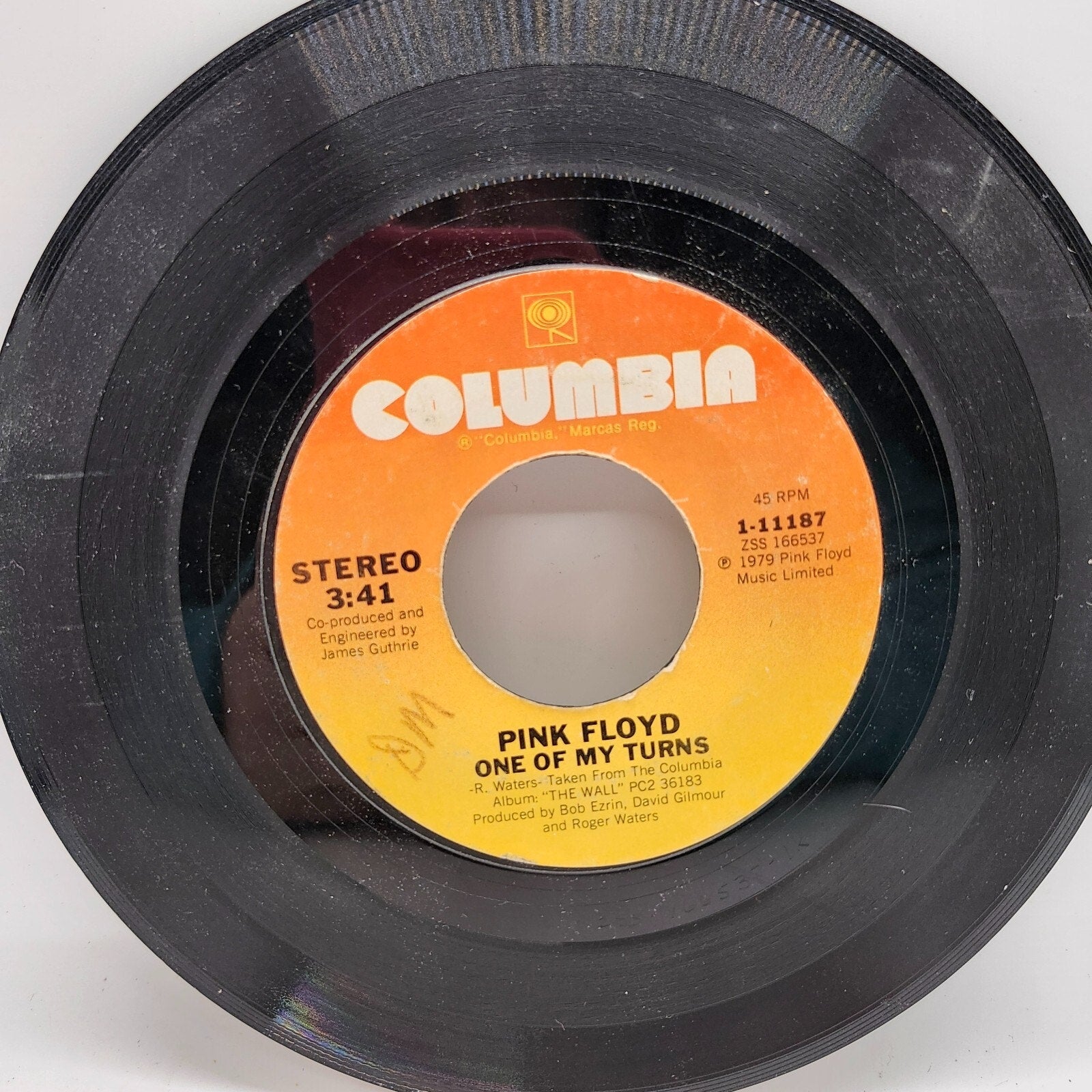 Another Brick in the Wall (Part II) / One of My Turns By Pink Floyd (Record)