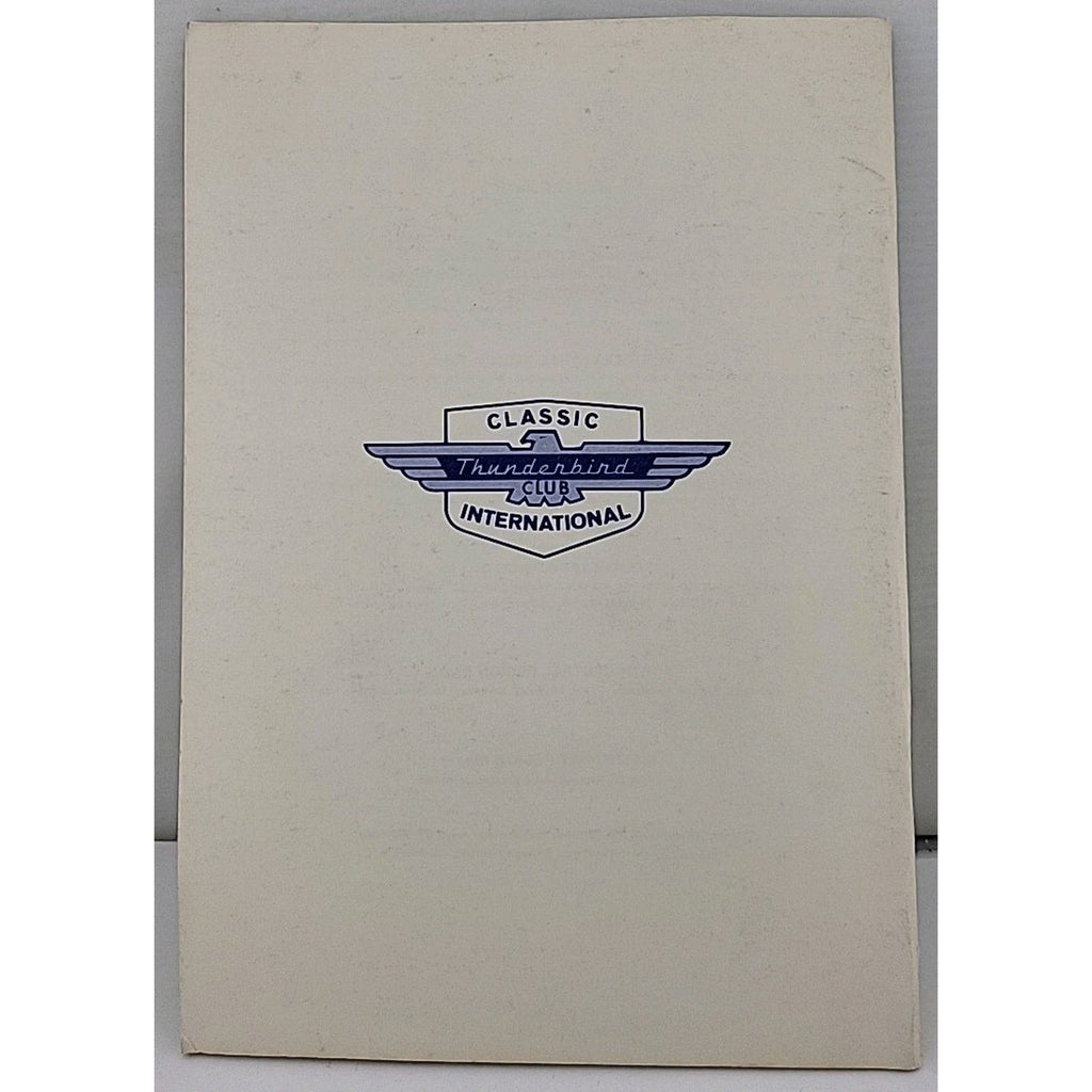 The Classic Thunderbird Membership Roster 1979