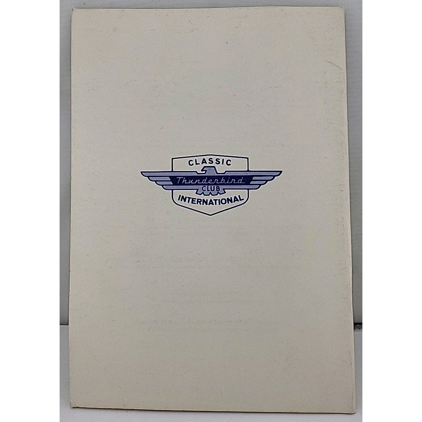 The Classic Thunderbird Membership Roster 1979