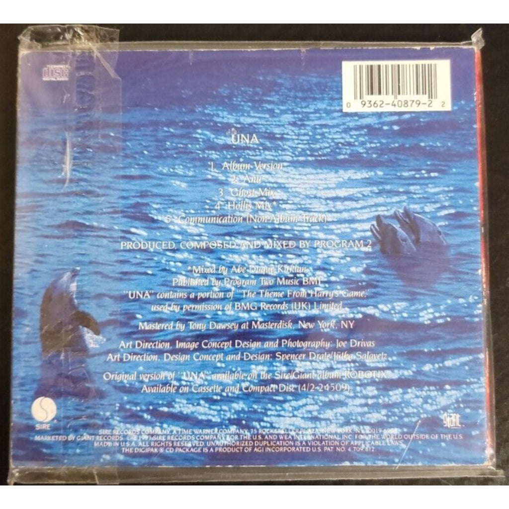 Una [Maxi Single] by Program 2 (CD, Oct-1993, Sire)
