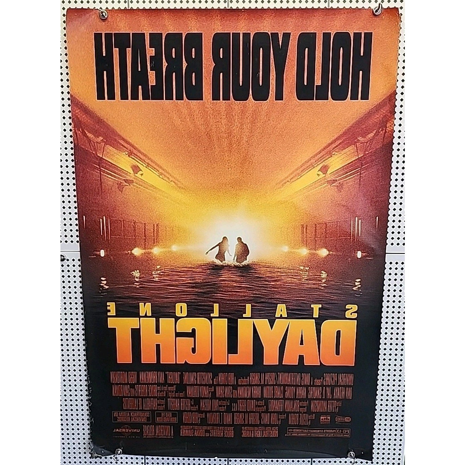 Daylight - Original DS Movie Poster 27x40 1996 Sylvester Stallone