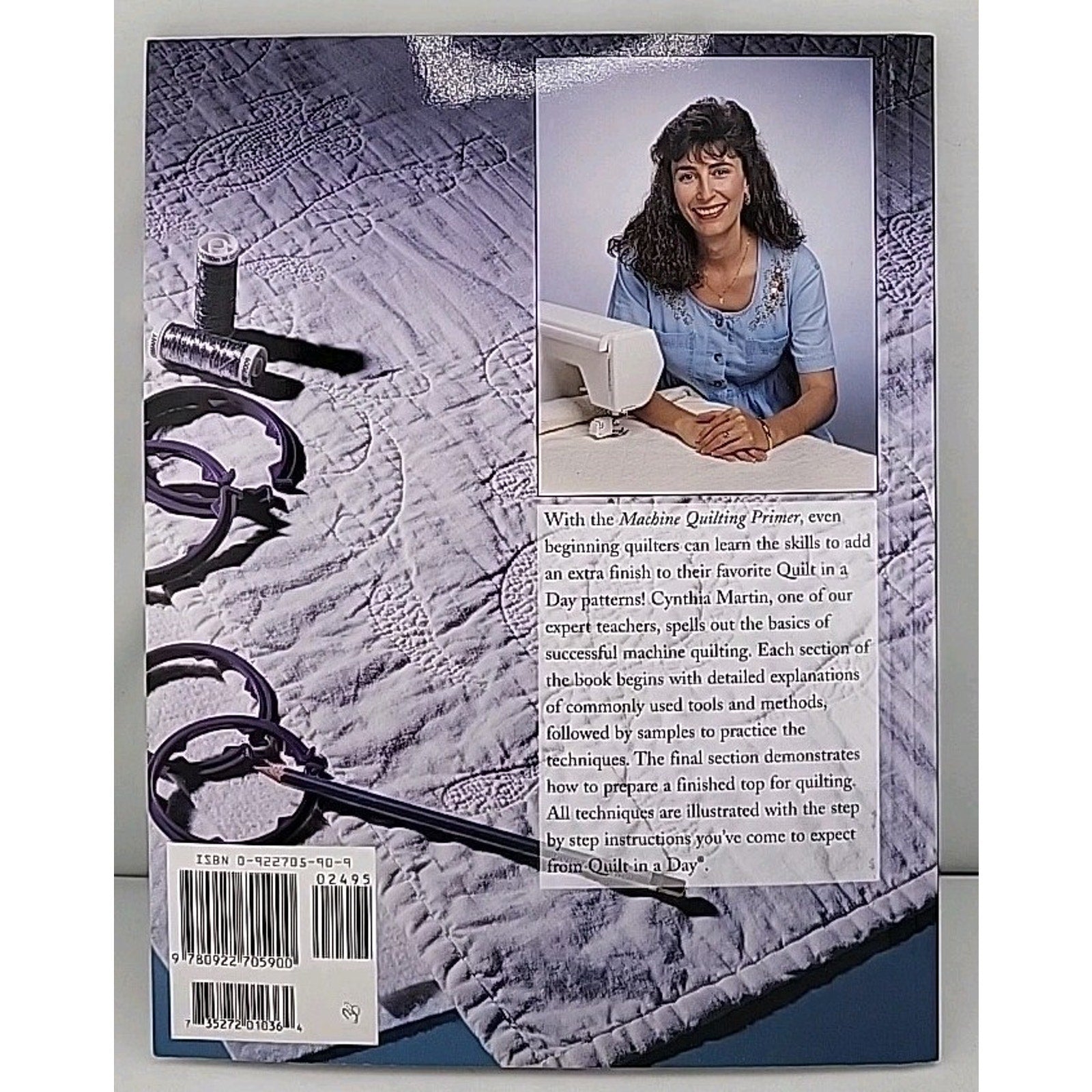 Machine Quilting Primer by Cynthia Martin (1996, Trade Paperback)