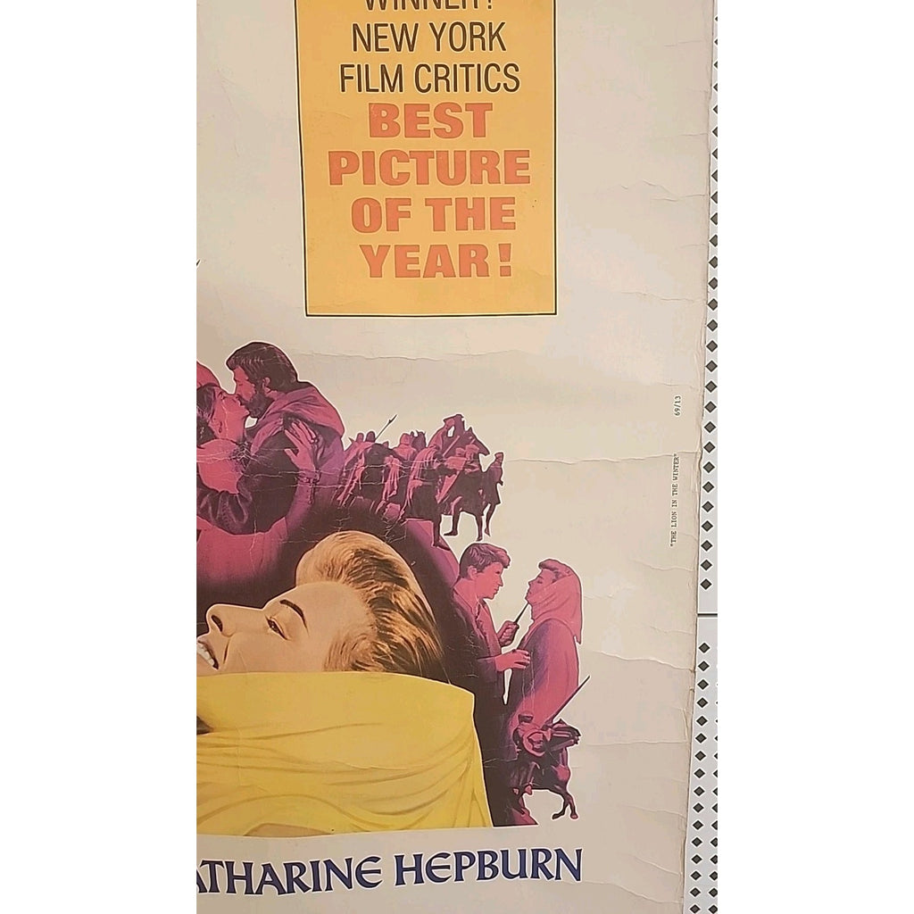 The Lion In Winter Movie Poster 27x40