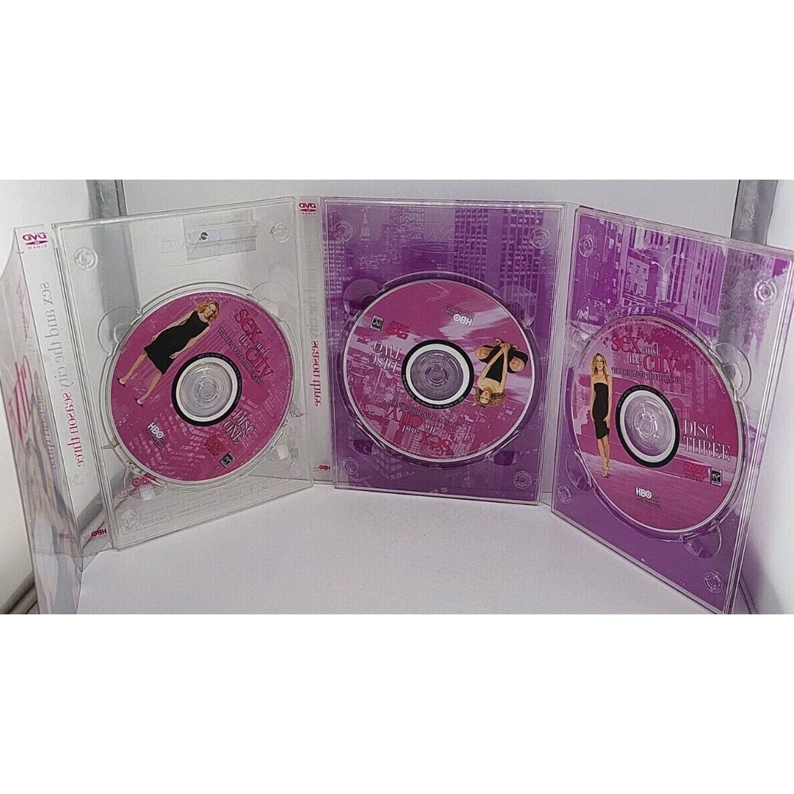 Sex and the City: The Complete Third Season (DVD, 2002, 3-Disc Set, Three...