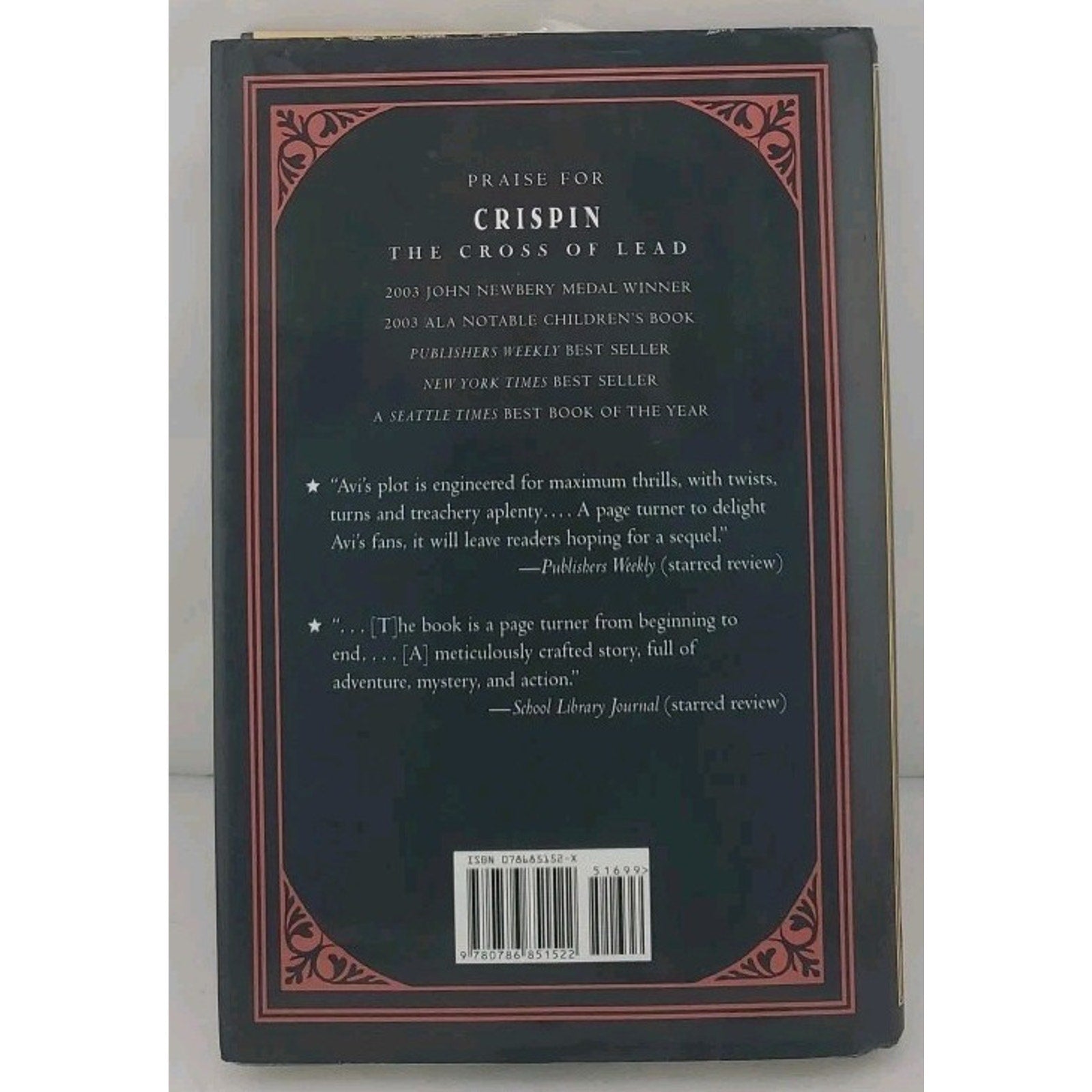 Crispin: at the Edge of the World by Avi (2006, Hardcover)