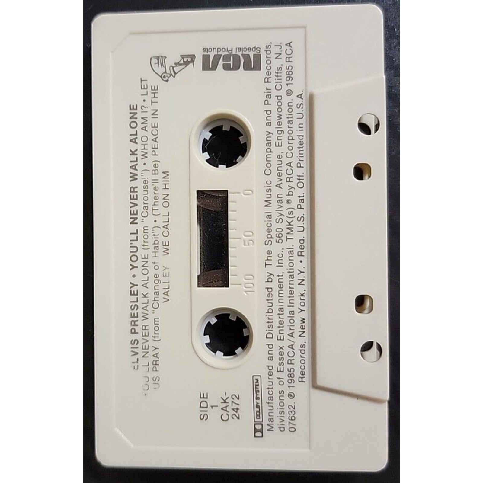 You'll Never Walk Alone by Elvis Presley (Cassette, RCA Camden Classics)
