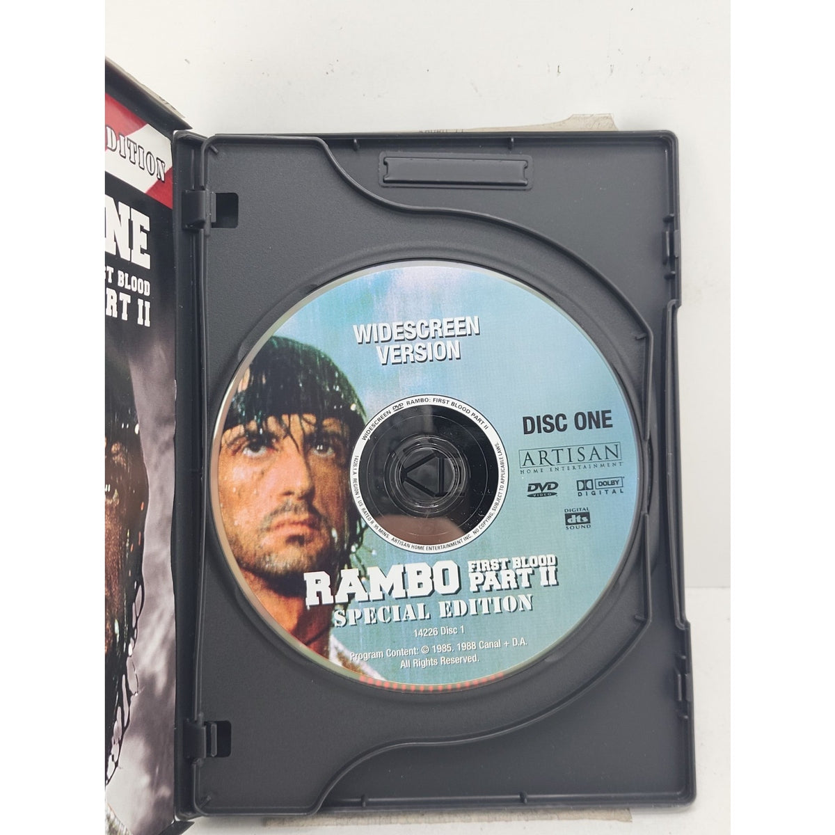 Rambo-First Blood 2 (1985) (DVD, 1985)