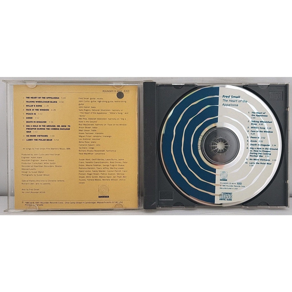 Fred Small - The Heart Of The Appaloosa - CD