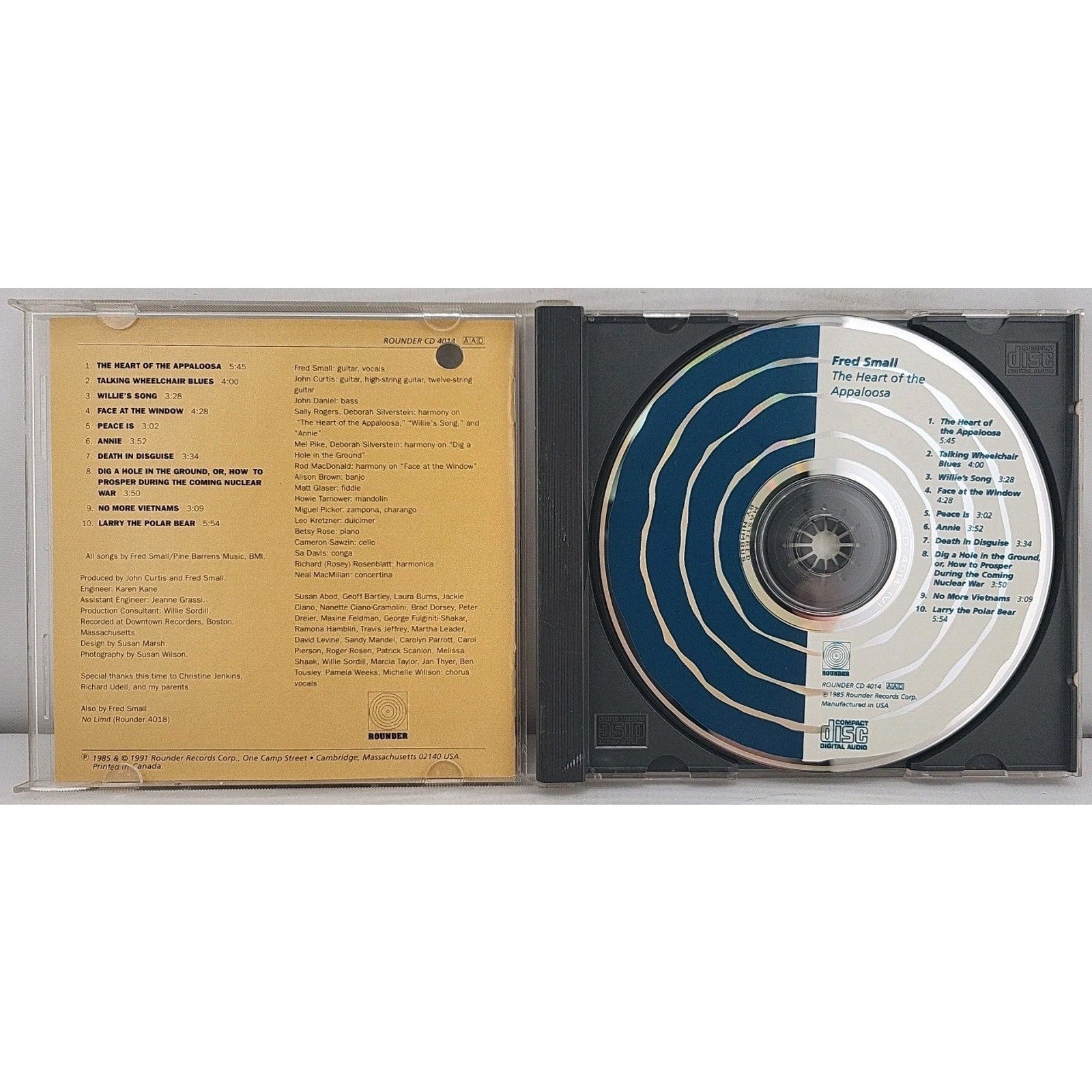 Fred Small - The Heart Of The Appaloosa - CD