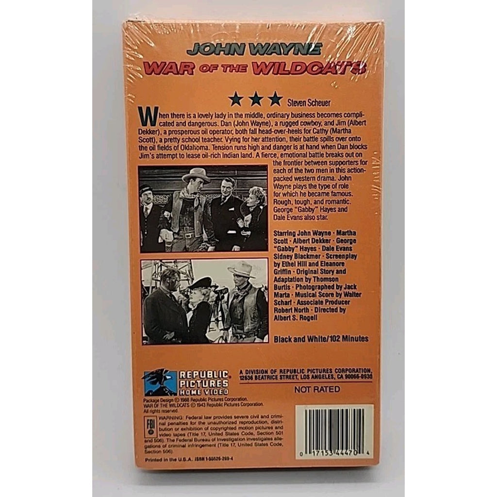 War of the Wildcats (VHS) *Brand New*