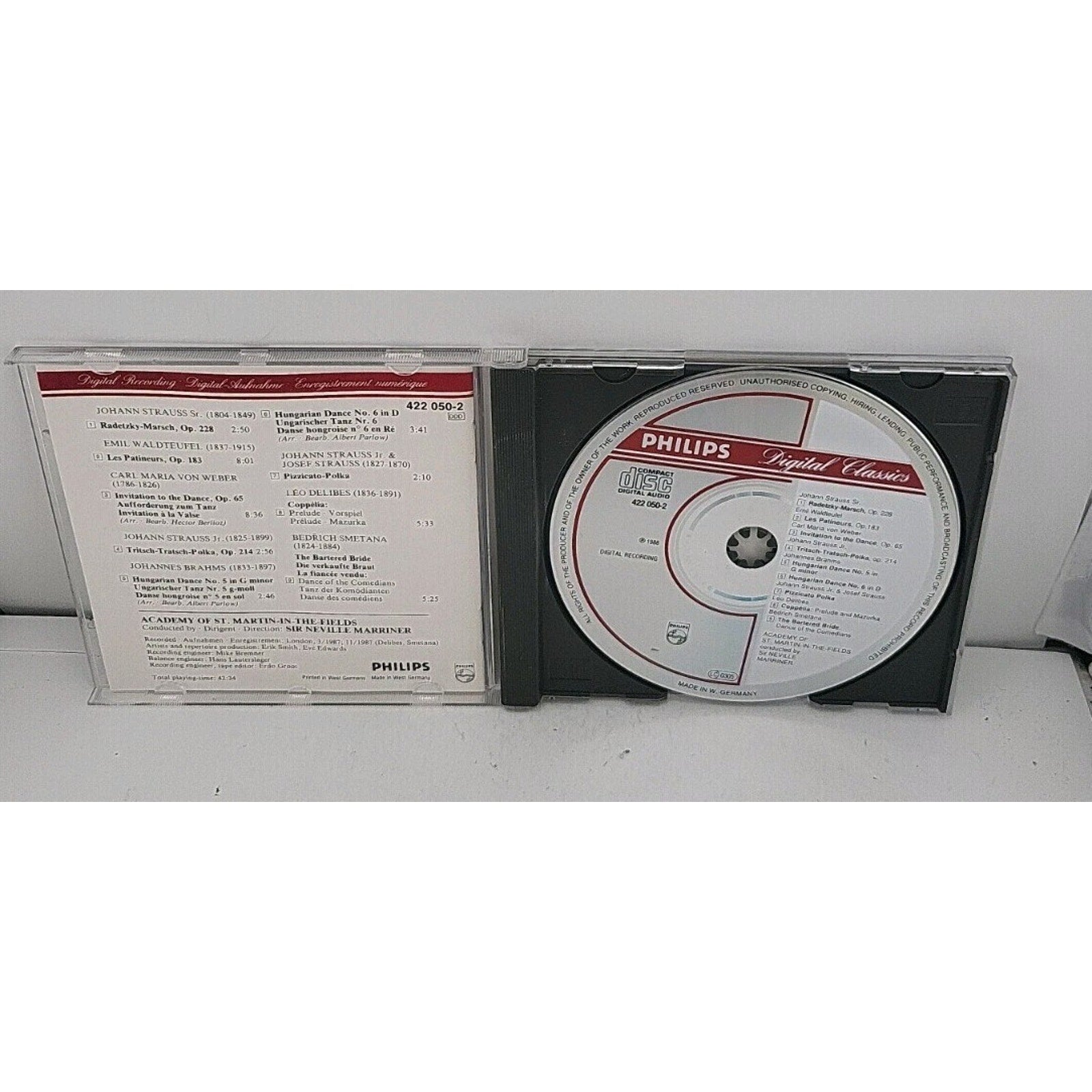 With Love From Vienna - Academy Of St. Martin-in-The-Fields - Marriner CD