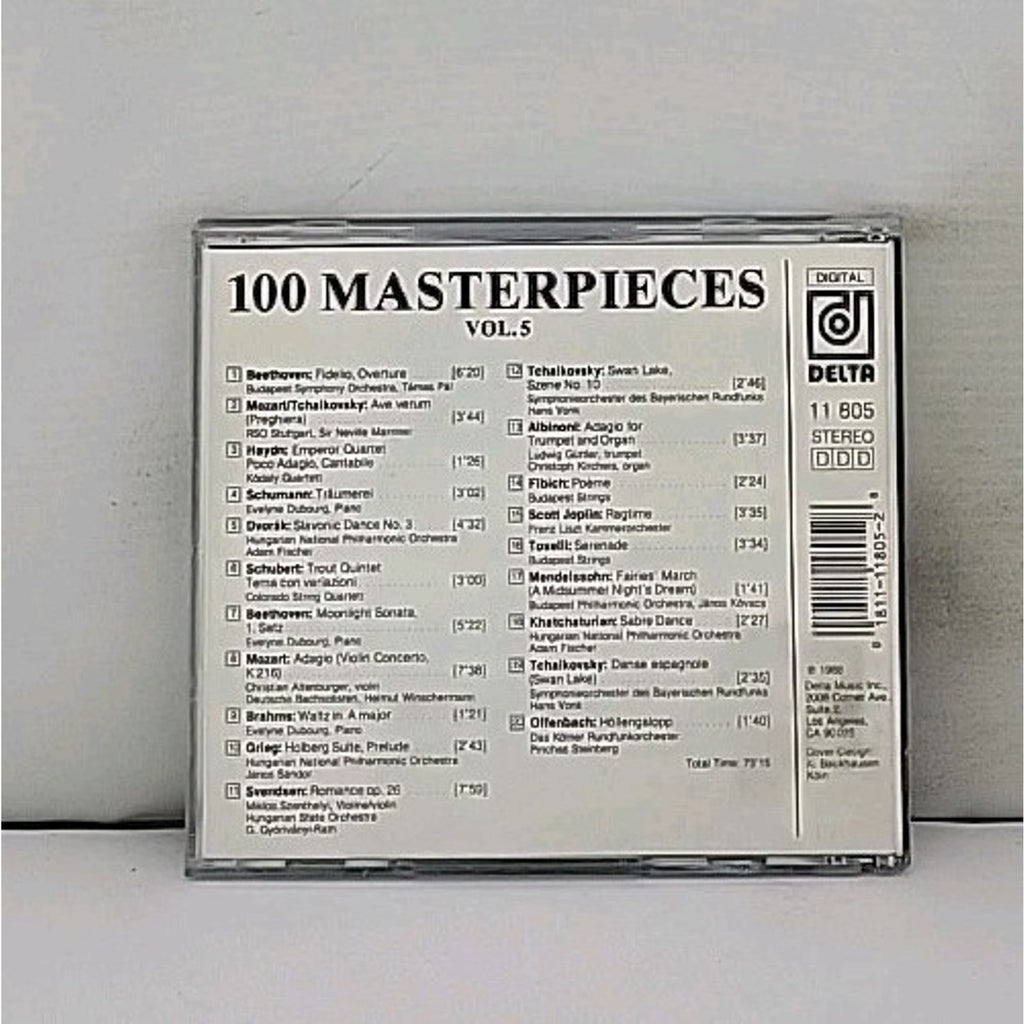 100 Masterpieces of Classical Music Cd5 Digital Recording Delta