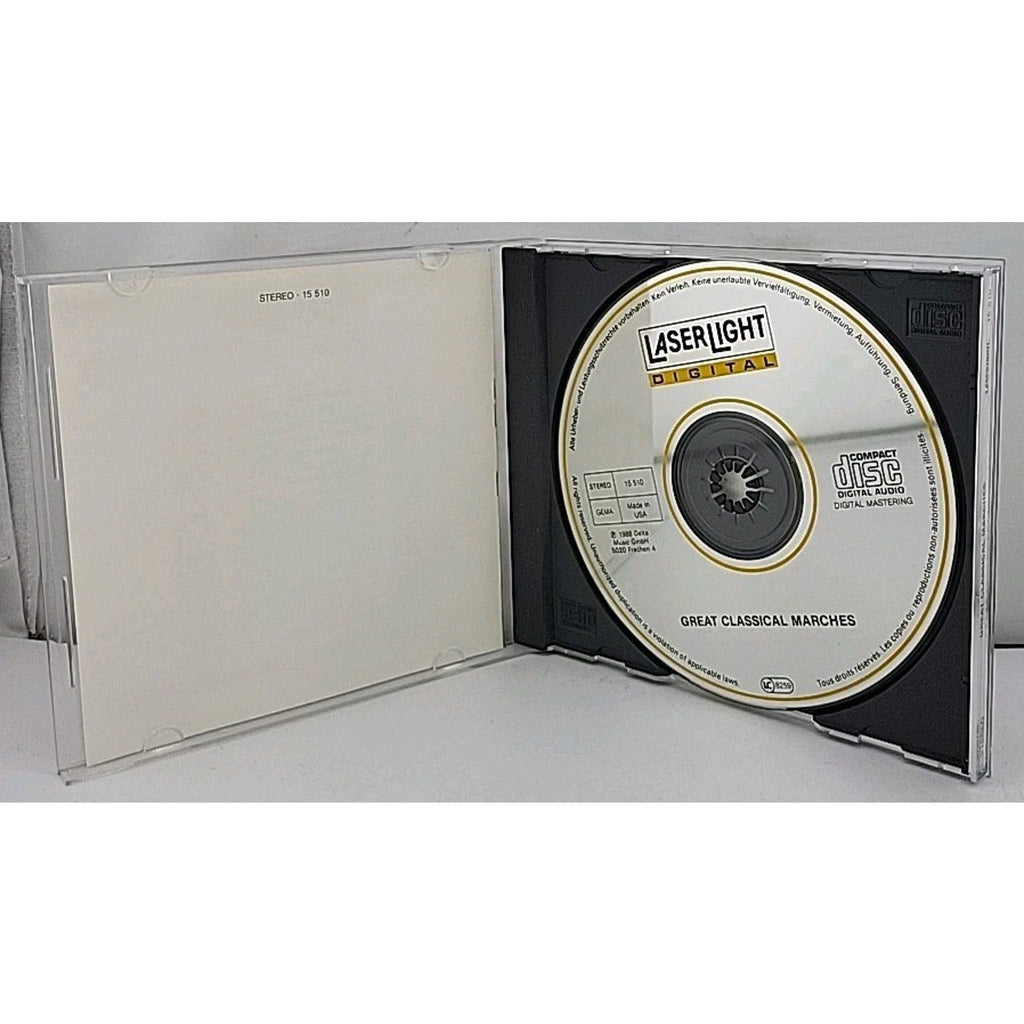 Great Classical Marches by Elgar / Tchaikovsky / Berlioz / Liszt / Spontini (CD,