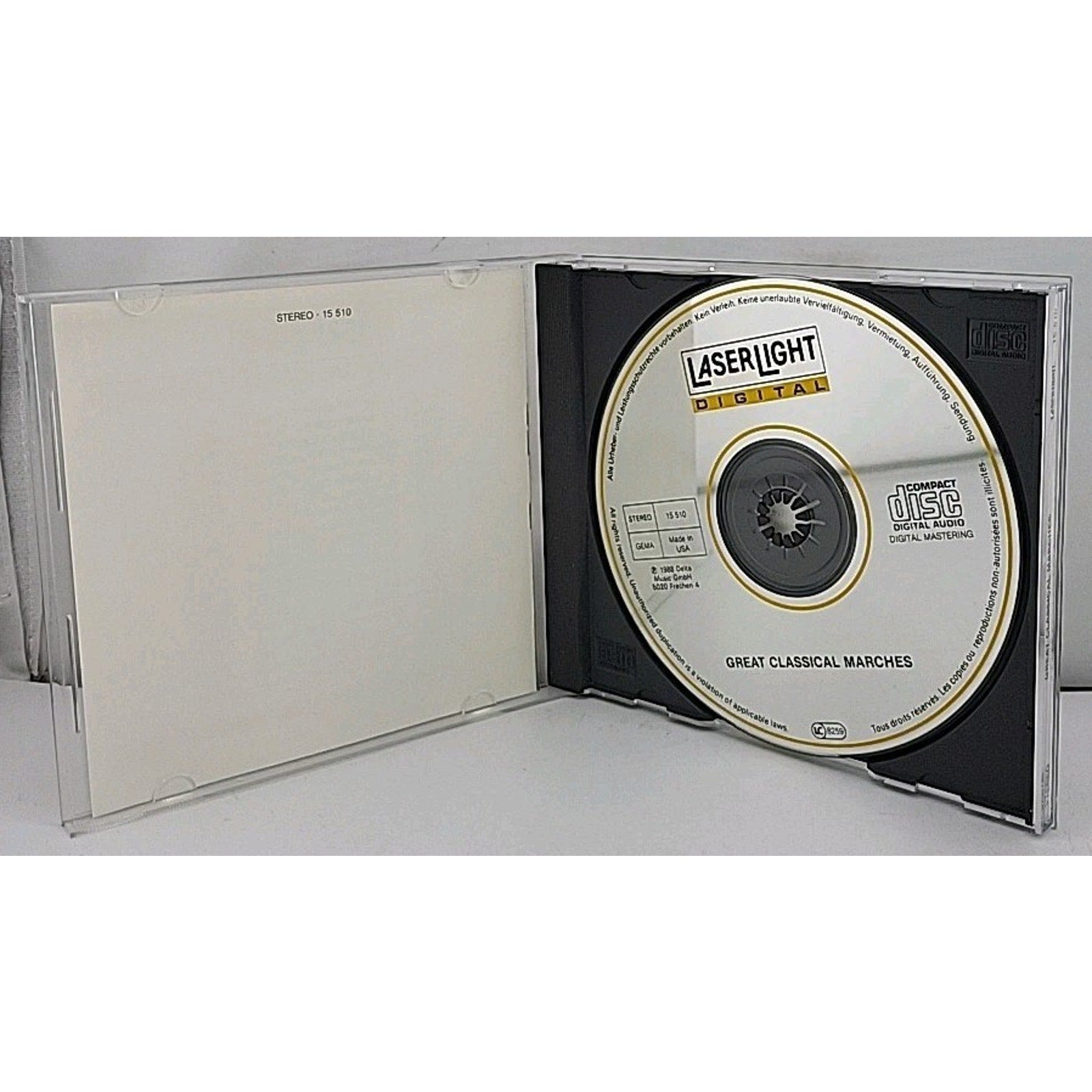 Great Classical Marches by Elgar / Tchaikovsky / Berlioz / Liszt / Spontini (CD,