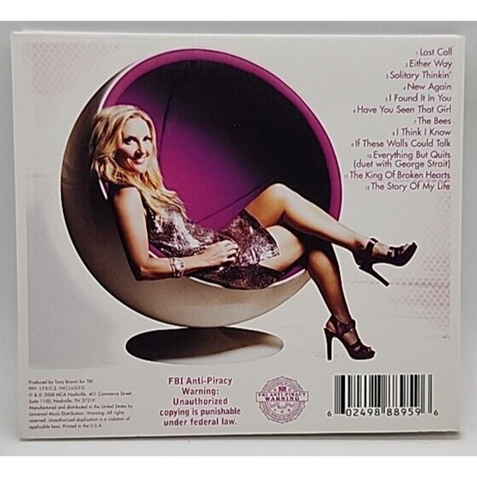 Call Me Crazy [Digipak] by Lee Ann Womack (CD, Oct-2008, MCA Nashville)