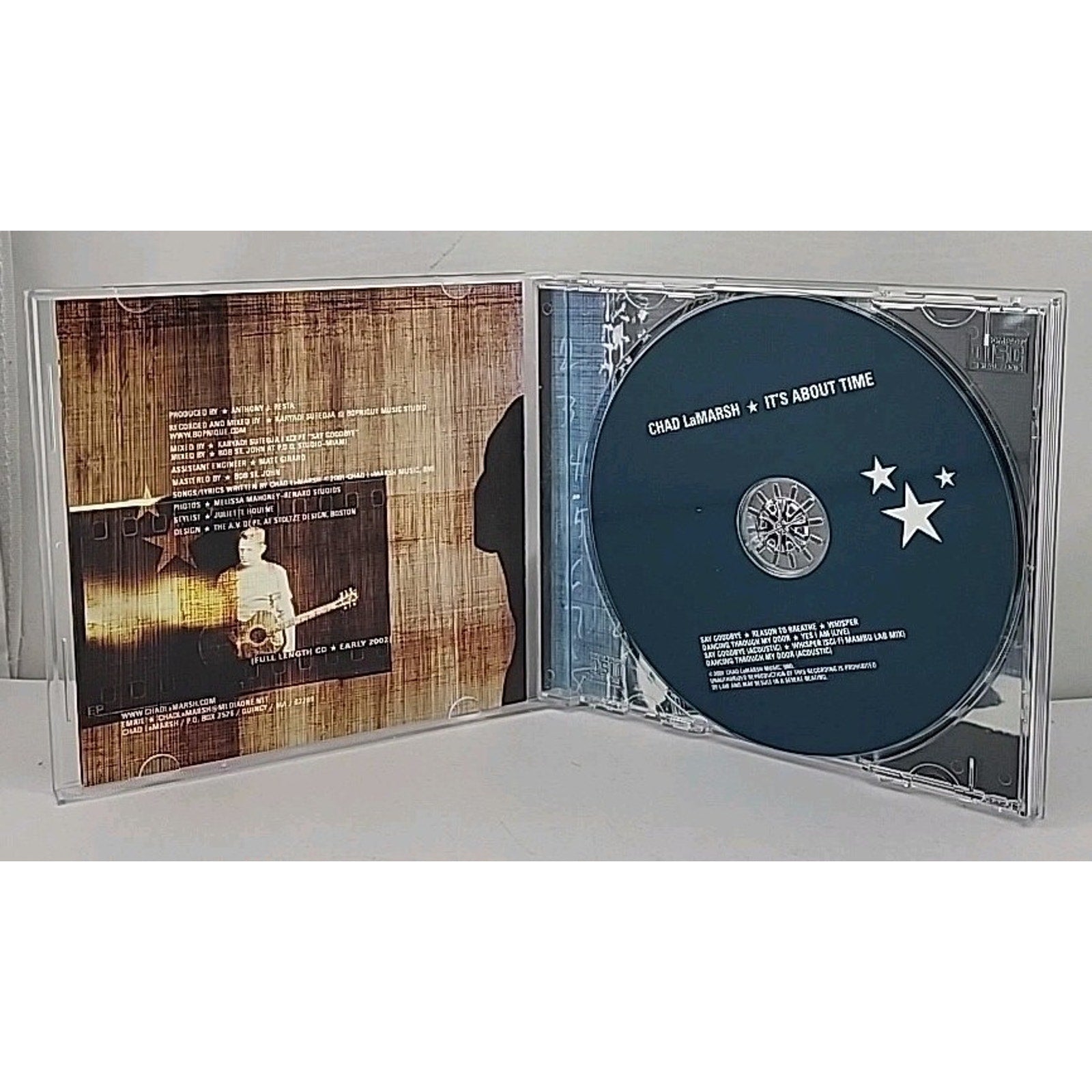 Chad Lamarsh- It's About Time Music CD Album