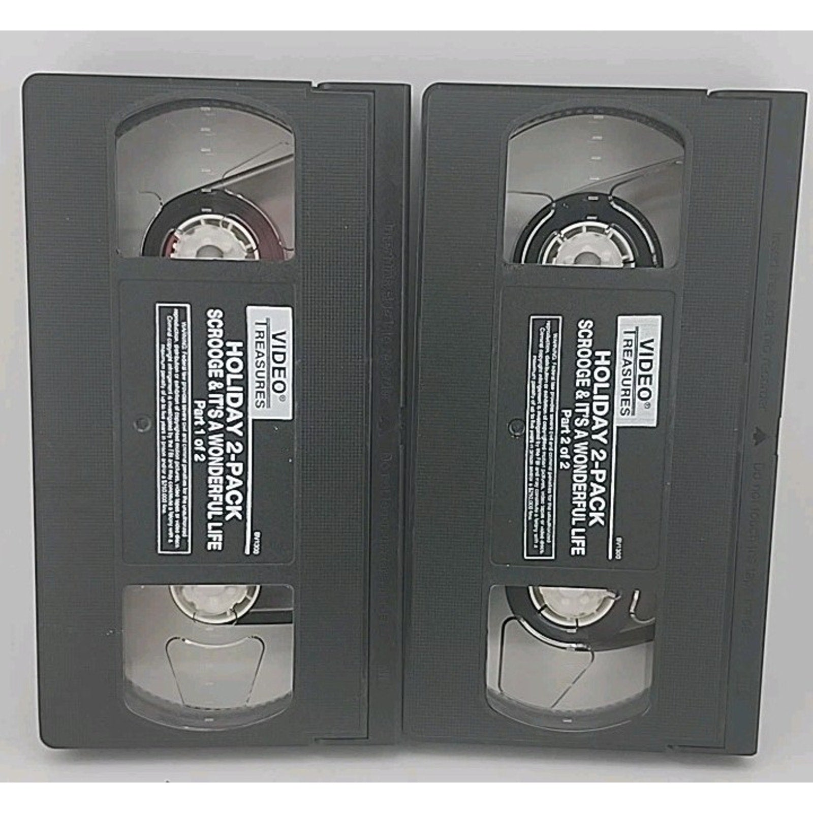 Scrooge & It's A Wonderful Life (VHS, 1991)