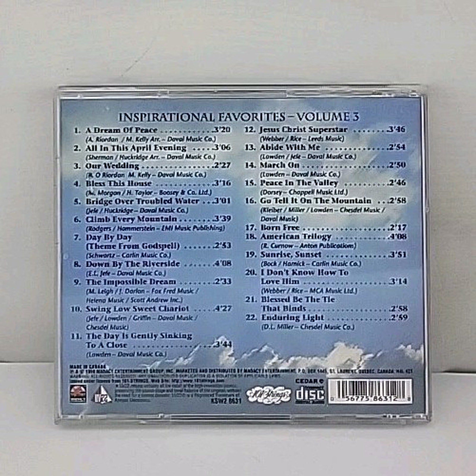 Inspirational Favorites - Volume 3 (CD)