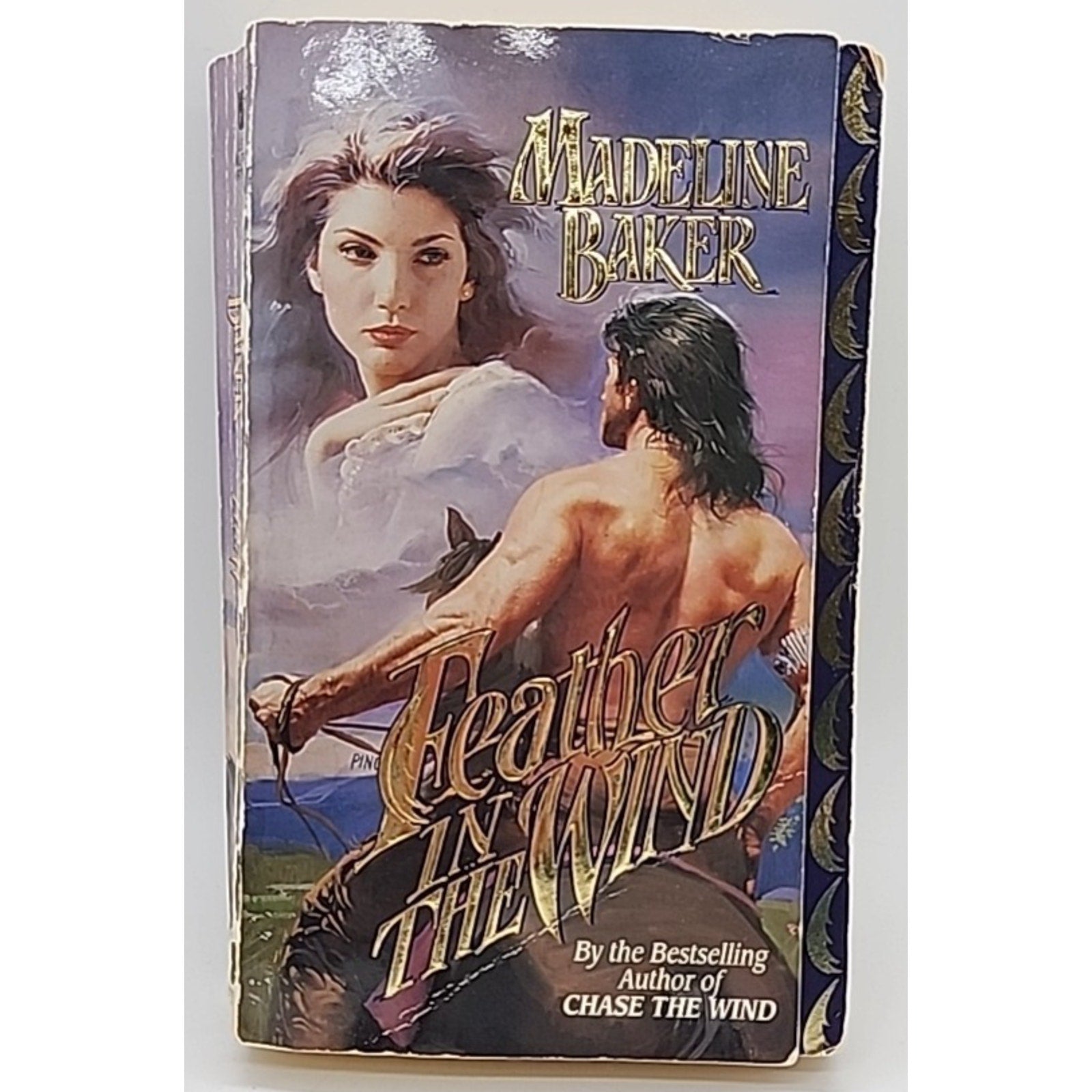 Feather in the Wind by Madeline Baker (1997, Trade Paperback)