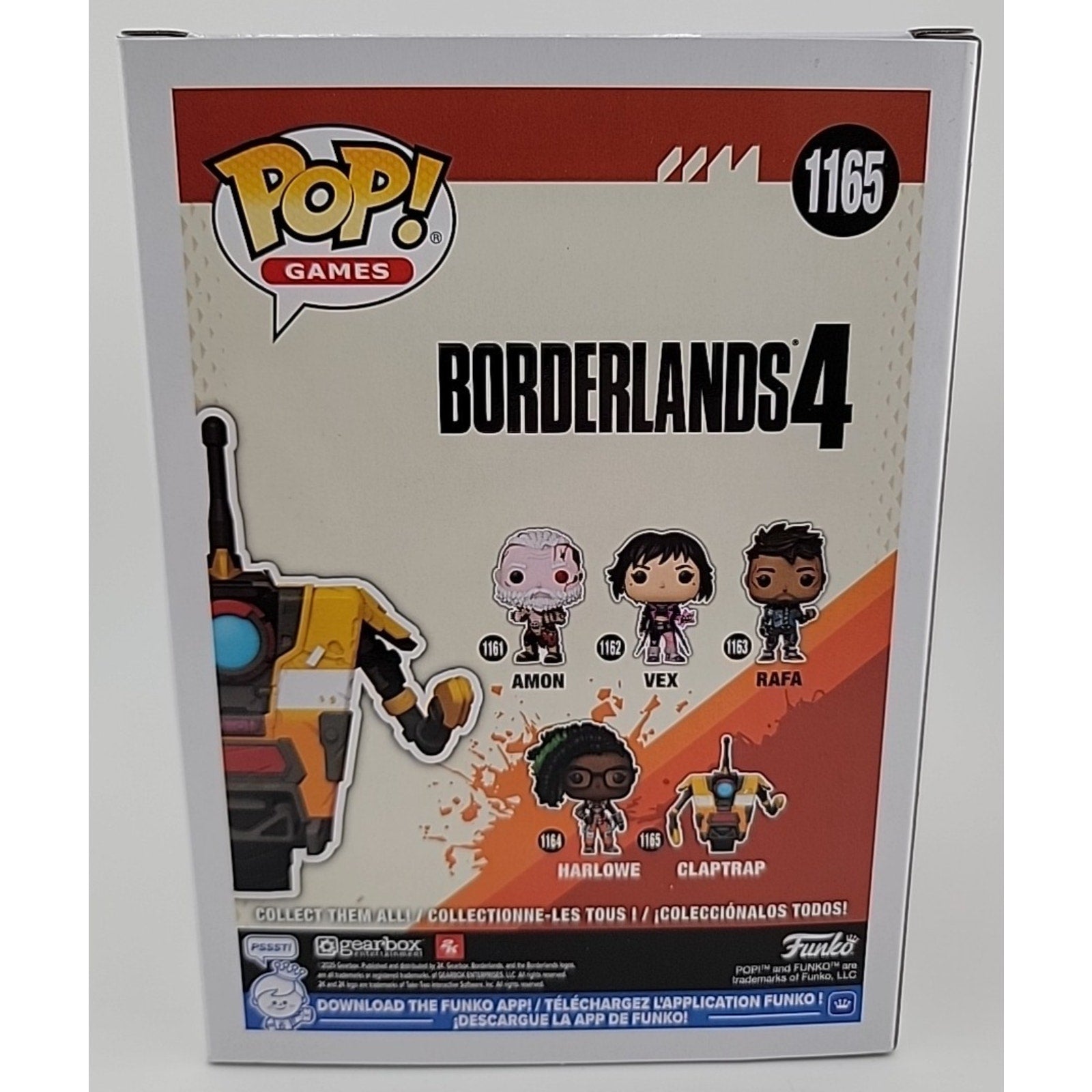 Funko Pop! Vinyl: Borderlands - Claptrap #1165