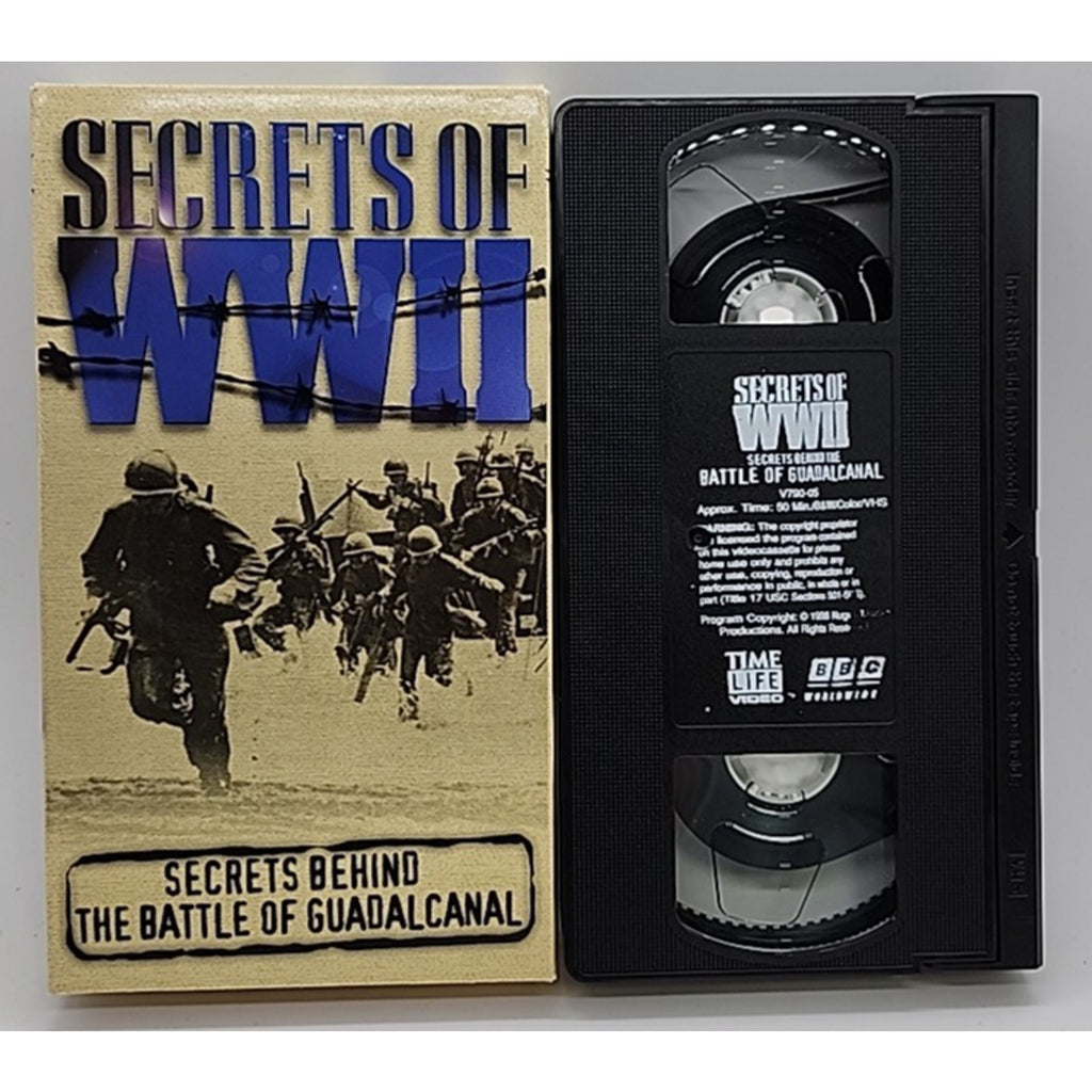 Secrets Behind The Battle Of Guadalcanal (VHS)