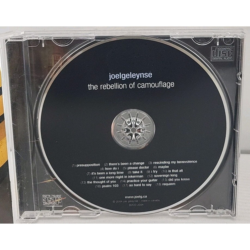 Joel Geleynse The Rebellion Of Camoflage CD