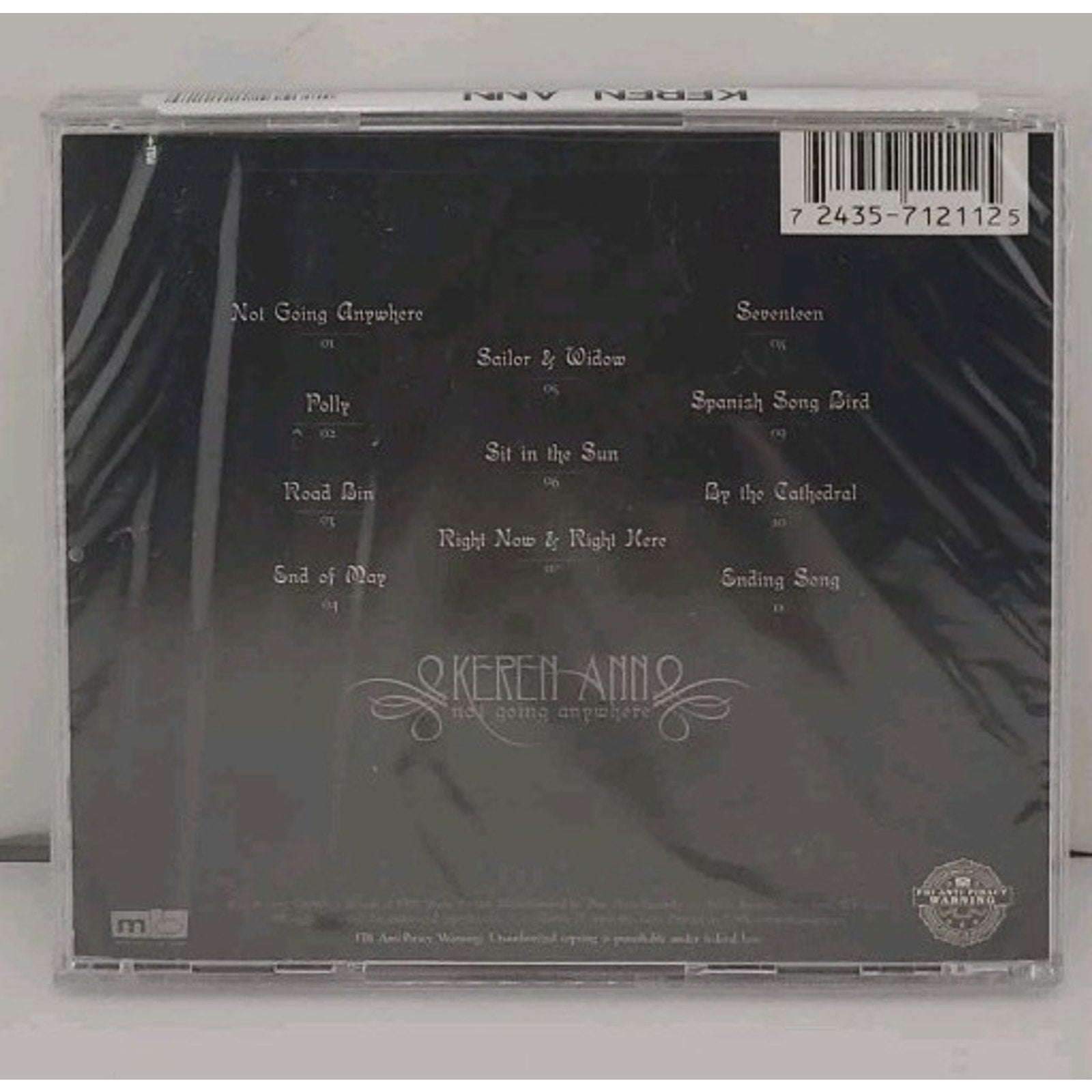 Not Going Anywhere by Keren Ann (CD, 2004) *Brand New*