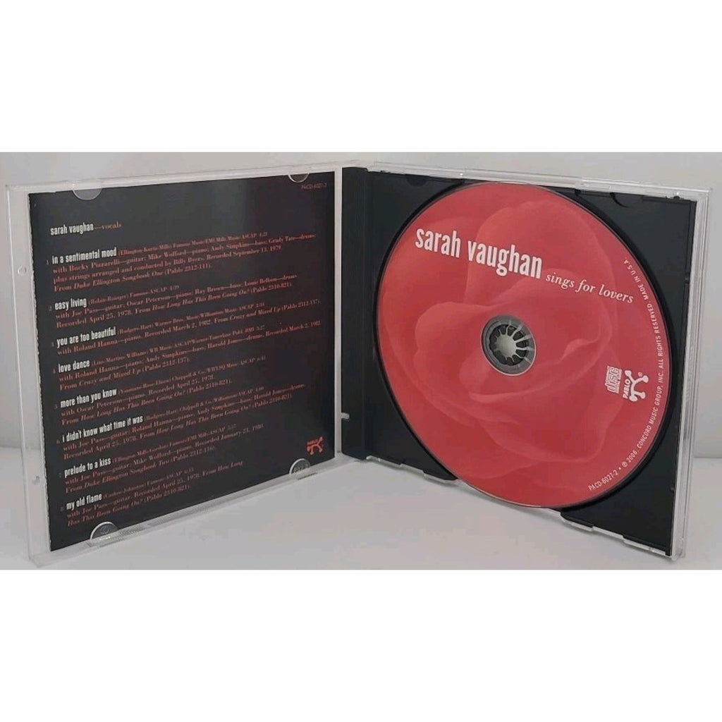Sarah Vaughan Plays for Lovers by Sarah Vaughan (CD, 2006)