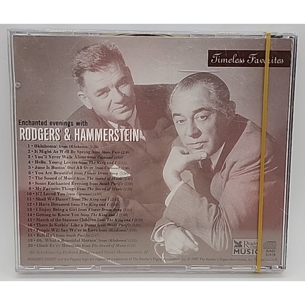 Reader's Digest Music Timeless Favorites Enchanted Evenings With Rodgers (CD)