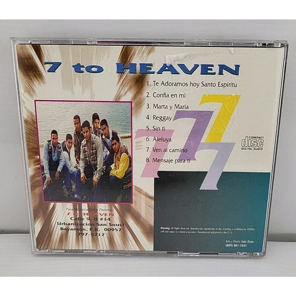 7 Heaven Accapella Phase 1 CD