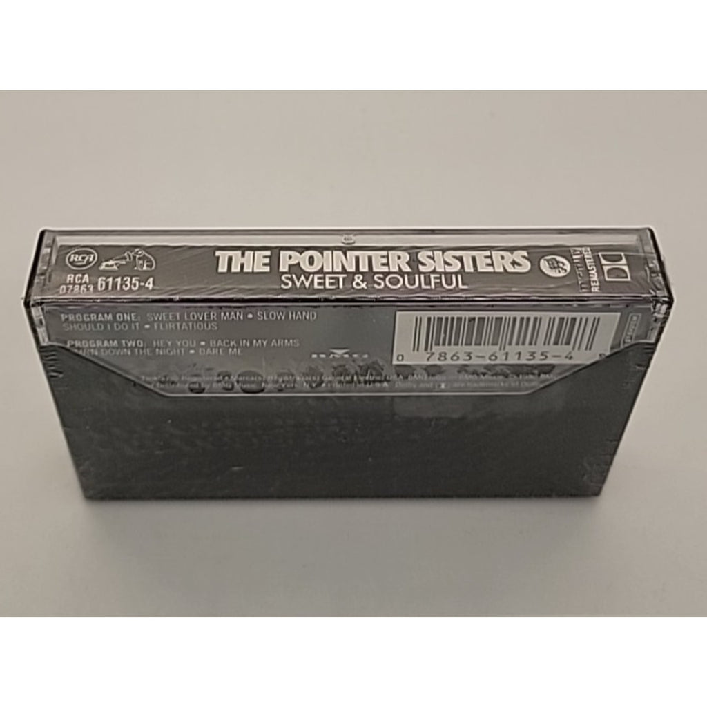 Sweet & Soulful by The Pointer Sisters (Cassette, Mar-1992, RCA) *Brand New*