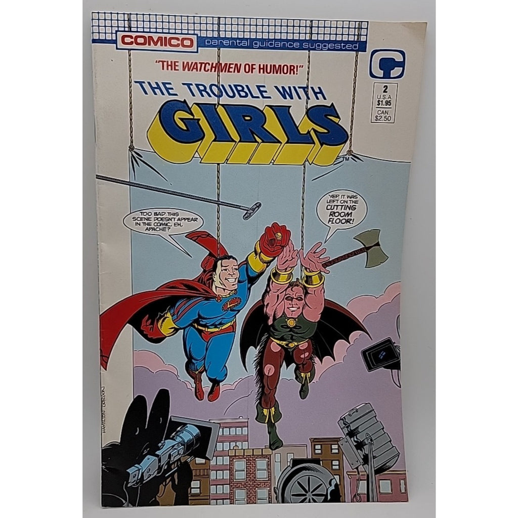 The Trouble With Girls #2, 1989 Comico Comic Book