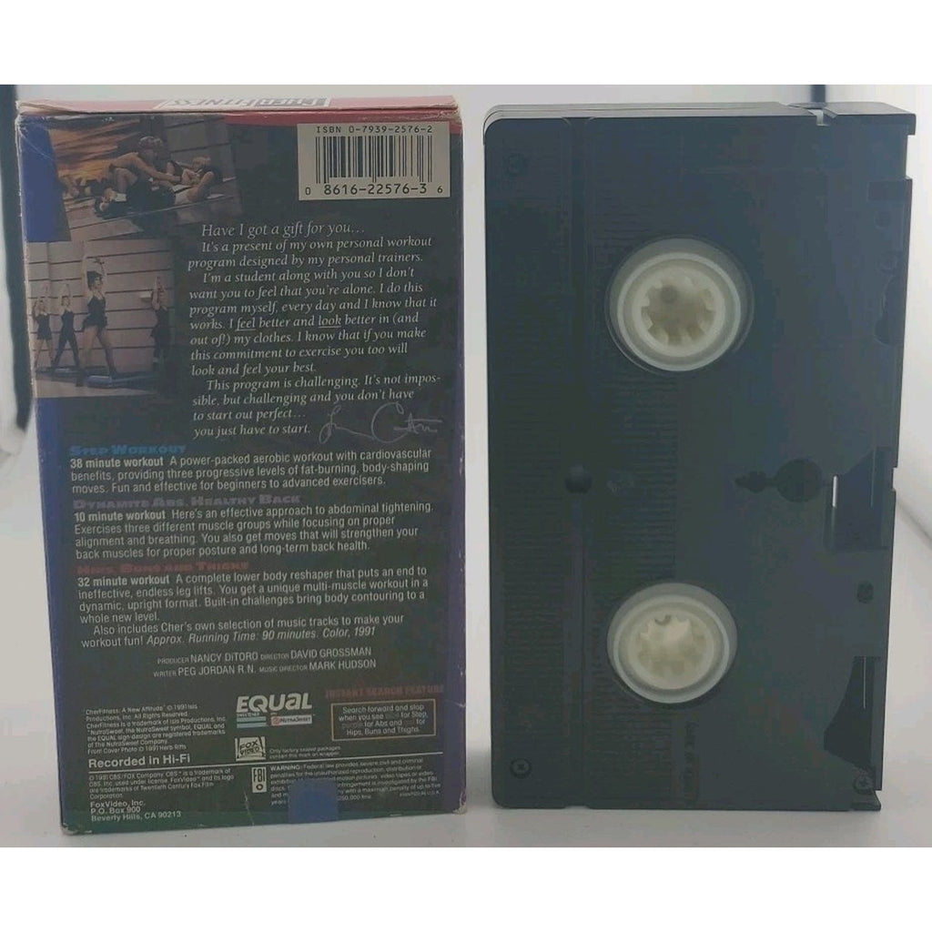 Cherfitness - A New Attitude (VHS, 1991)