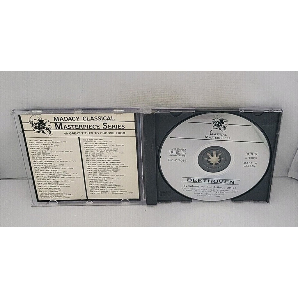 Beethoven Symphony No. 7 CD Slovak Philharmonic Libor Pesek